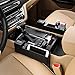 KMMOTORS Console Side Pocket Crevice Filler Drop Stop Car Organizer Console Side Pocket Multi-Functional Organizer Coin Box Multi Storage (USB)