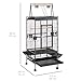 Best Choice Products New Large Play Top Bird Cage Parrot Finch Macaw Cockatoo Birdcagesthumb 4