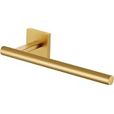 KOKOSIRI Bathroom Towel Bar Gold Hand Towel Holders Wall Mount Toilet Kitchen Cabinet Paper Holder Stainless Steel Bath Accessories, B3008BG