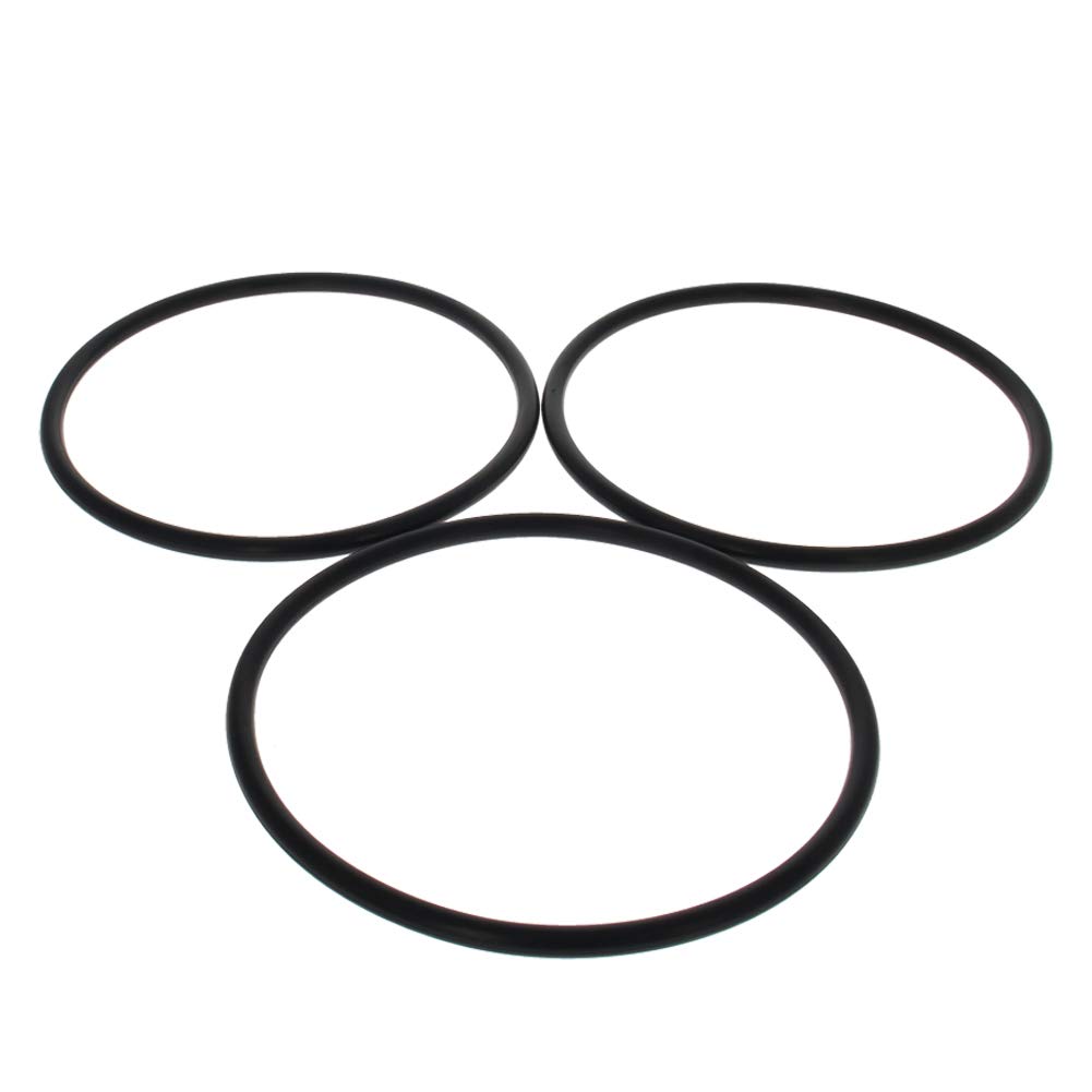 Othmro 5pcs Nitrile Rubber O-Rings, 125mm OD 113.6mm ID 5.7mm Width, Rubber Washers Metric Buna-N Sealing Gasket Rings for DIY Tap Sink