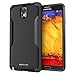 SUPCASE Samsung Galaxy Note 3/Note III Unicorn Beetle Premium Hybrid Case (Black/Black) - Not Fit Samsung Galaxy Note 2/Note II N7100