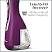 Waterpik Cordless Water Flosser Rechargeable Portable Oral irrigator for Travel & Home Cordless Advanced, Wp 565 Orchid (Purple)
