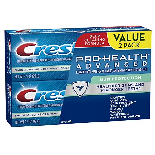 Crest ProHealth Advanced Gum Protection Toothpaste, 3.5oz, Twin Pack