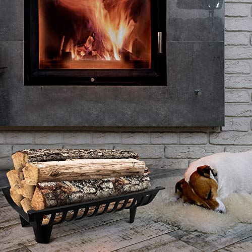 Amagabeli Kamin Feuerrost Brennholz Holzhalter Gusseisen Holz Kohle