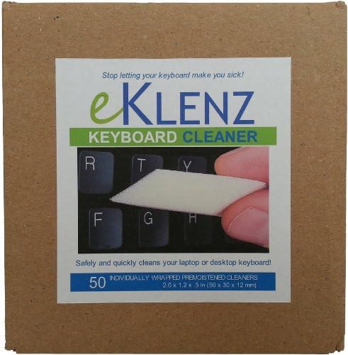 eKlenz Keyboard Cleaner - Box of 50