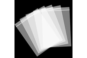 Aubeco 400 Pack Clear 2 Mil Thick 3" x 4" Resealable Zip Top Bags for Travel Storage, Daily Vitamins, Jewelry Organizing, Can