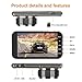 Dual dash car cam, Mi Yang FHD 1080P camera front and rear with night vision,2 channel 310° wide angle lens 4” screen dashboard cam , G-senor, Parking monitor,motion detection.for trucks uber driver
