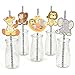 Big Dot of Happiness Noah's Ark Paper Straw Decor - Baby Shower or Birthday Party Striped Decorative Straws Set 24