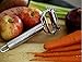 Priority Chef Julienne Peeler and Vegetable Peeler – 100% Stainless, Razor-Sharp Blade with Comfortable Handle and Safe to Use Versatile and Multifunctional Peel Cutter