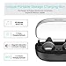 APEKX Mini True Wireless Headphones Bluetooth V4.2 Stereo Sound in-Ear Sports Earbuds, Built-in Mic Earphones, Headsets with Portable Charging Case for iPhone, Samsung, iOS, Android