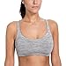 CRZ YOGA Women's Low Support Strappy Back Wirefree Removable Cups Yoga Sports Bra Multicolour-4 Medium