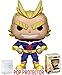 Funko Pop! Anime: My Hero Academia - All Might Vinyl Figure (Bundled with Pop BOX PROTECTOR CASE)