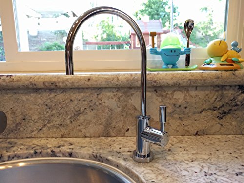 Avanti Designer Kitchen Bar Sink Reverse Osmosis RO Filtration Drinking Water Faucet - NSF certified, built-in Air Gap, ceramic disk, lead-free - RF888A-CP Polished Chrome