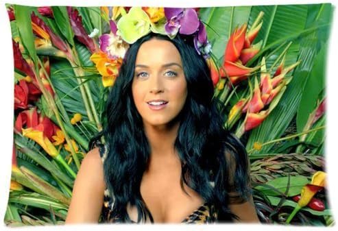Hot Popular Singer Katy Perry 20 X 30 Inches Custom Cushion Throw Pillow Cover Case By Funny Gift