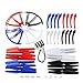 Coolplay Main Blade & Propeller Protectors Blades Frame & Landing Skid & Motors Included Mounting Screws Spare Part for Syma X5SC X5SW RC Quadcopter