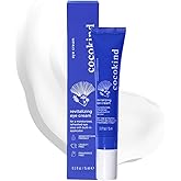 Revitalizing Eye Cream by Cocokind, Depuff & Reduce Fine Lines and Wrinkles, Cream for Firmer and Brighter Looking Eye Area, Hydrating with a Cool Metal Applicator Tip, 0.5 Fl Oz