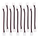 JACKYLED RGB 5050 3528 LED Light Strip Connector 4 Pins 10 mm Wide Strip to Strip Jumper 10-Pack Wire Solderless primary