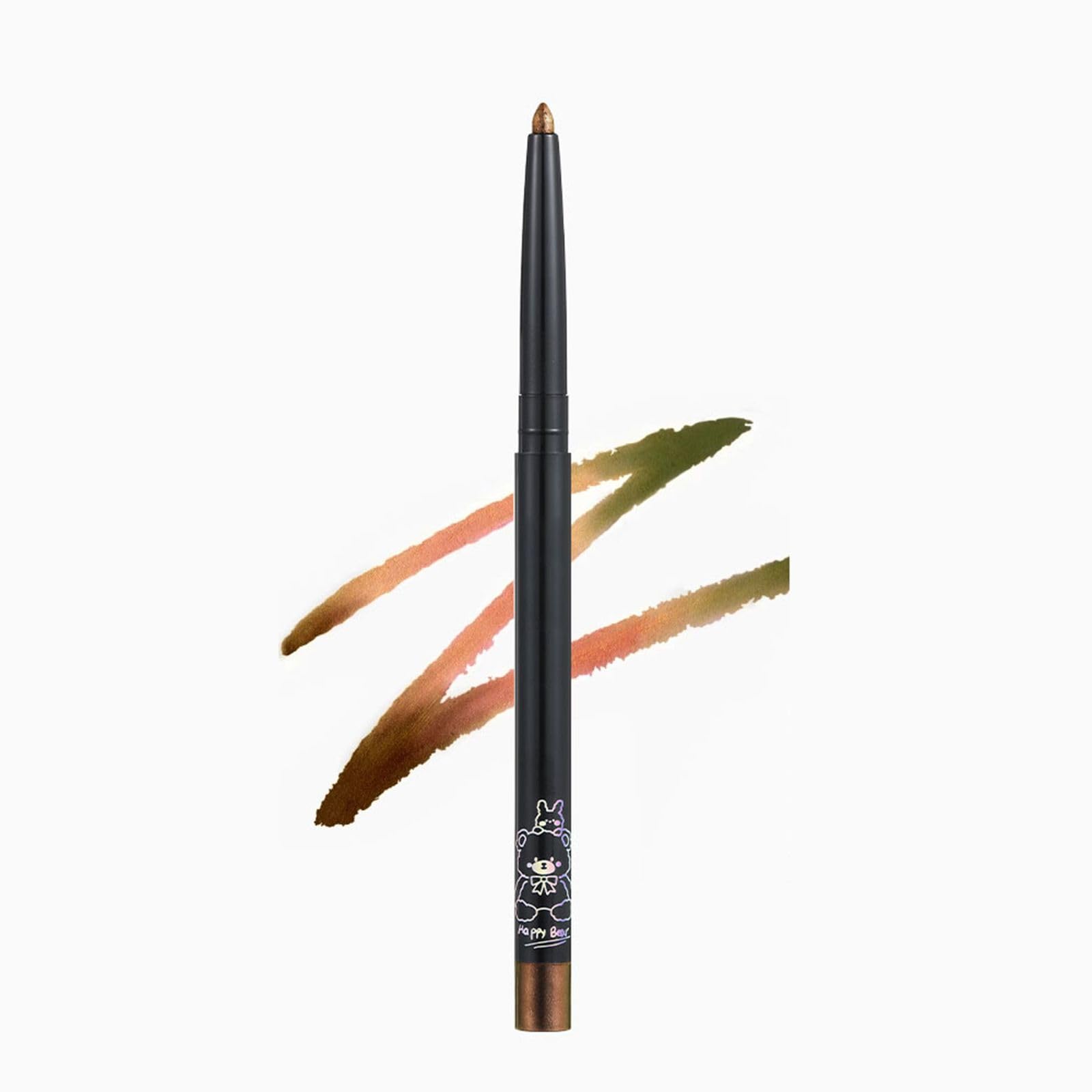 Vawolecy Chameleon Metallic Eyeshadow & Eyeliner Gel Pencil, 24H Long-Lasting Waterproof Shifting Colors Glitter Eye Makeup, Multi-Dimensional Color