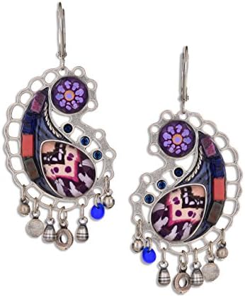 Artazia's Purple Rain Fashion Earrings, Fall-Winter Collection - E5703
