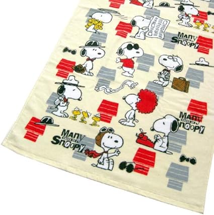 Amazon 大判バスタオル スヌーピー メニーフェイス 約70 140cm 西川 Nishikawa バスタオル 通販