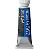 Holbein Artists Gouache Peacock Blue 15ml (A)
