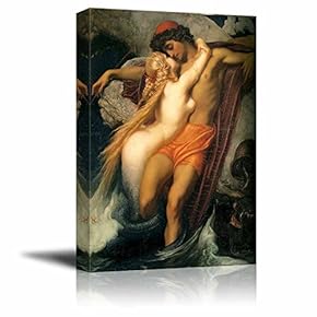 The Fisherman and The Syren by Frederic Leighton...