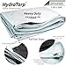 Heavy Duty Tarps Waterproof 12mil - Reversible White Brown vinyl Tarp - 12x20 with UV protection for outdoor camping RV Truck and trailers
