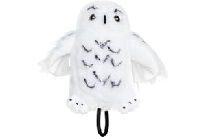 XONYICOS Wizard Costume Accessories Snowy Owl-Plush Stuffed Animal Halloween Cosplay Accessories for Kids