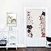 KARUILU home Japanese Noren Doorway Curtain Tapestry Cat Story (Cat Family)
