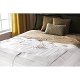 Sunbeam Comfy Toes Heated Foot Warming Mattress Pad, Twin/Full
