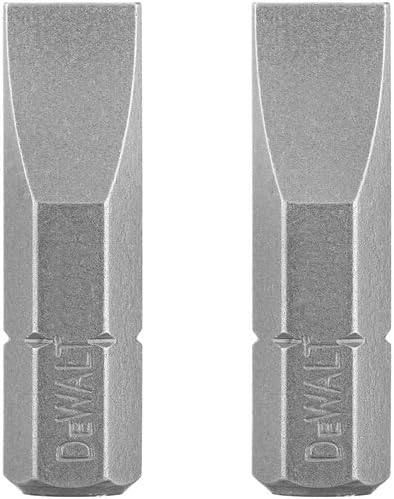 DEWALT DW2012 #12 Slotted Bit Tip (2-Pack)
