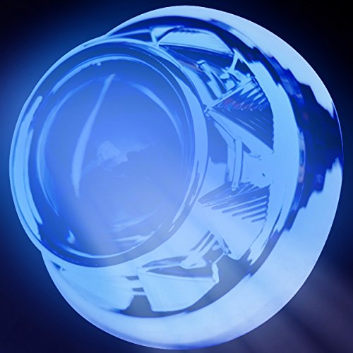 Innovited 55W AC Xenon HID Lights"All Bulb Sizes and Colors" with Digital Slim Ballast - 9004 9007-12000K Bi xenon HI/LO - Brillant Blue - 2 Year Warranty