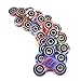 Cagema Anxiety and Stress Relief Fidget Spinner Fidgeteer EDC Toy Perfect Gift For ADD, ADHD, Anxiety, and Autism Person (zPink Skull)
