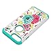 IPHONE 7 PLUS Case, LUXCA Robust Defender [Image Designed] [Shock Proof] Hybrid Dual Layer Ultimate Protective Back Cover for IPHONE 7 PLUS (Rainbow Teal Rose)