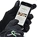 SportyGlove-Top Rated Windproof Breathable Water Resistant Running Gloves for Women and Men. Perfect for All Sports Outdoors & Best Touch Screen Feeling When Texting on Smartphone or Tablets (Large)