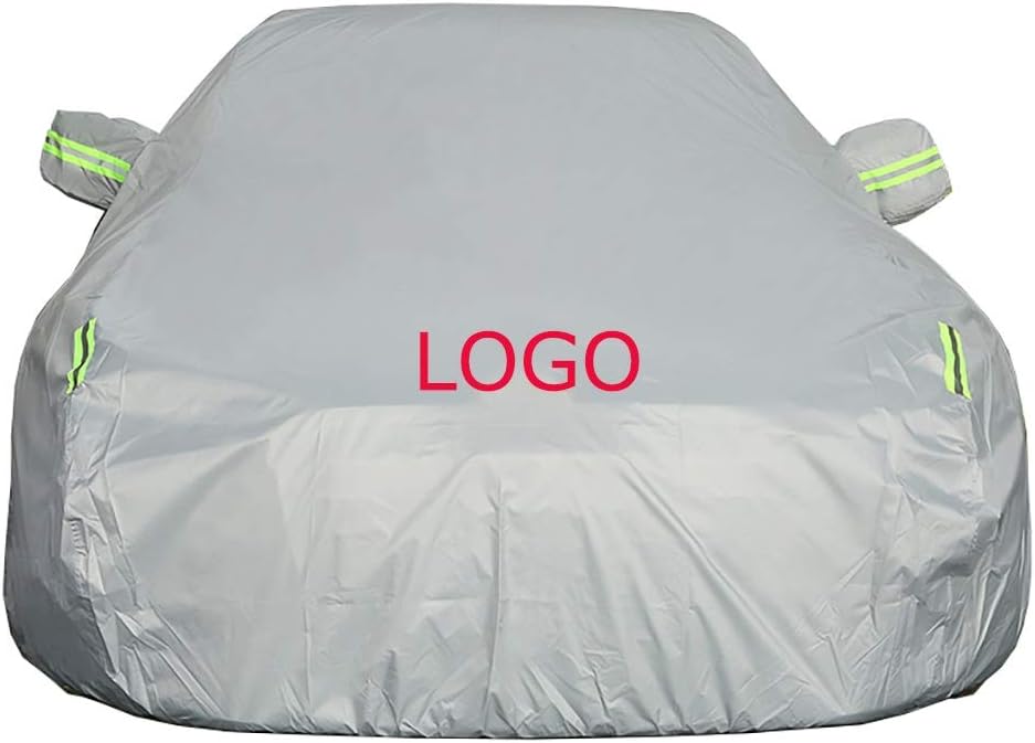 XXchin Car Cover Volvo With LOGO Waterproof Sunscreen Summer Car Cover UV Protection Car Clothes Fit VOLVO-S90 -S80L XC90, XC40,V40,V90,S60,V60,S80 -C70 (Size : Volvo v70)