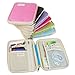 JAVOedge Carry All Passport Document Travel Wallet with Zipper Closure (7.5