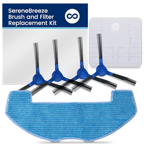Pure Clean Spare Parts Kit for Smart Robot Vacuum Cleaner, Works with PUCRCVAC1…
