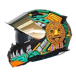 HAX Amatista Modular Flip-Up Dual Visor Motorcycle