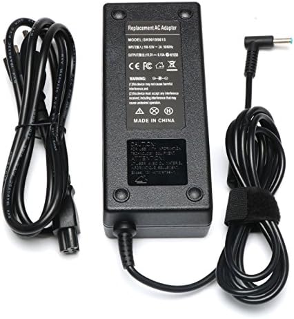 120W 19.5V 6.15A AC Power Adapter for HP-Envy-Pavilion Touchsmart-Sleekbook 15 15t 17 M6 M7 Series HP ENVY15 Series HP Envy 17-1001xx, HP Envy 17-1003xx, HP Envy 17-1006tx, HP Envy 17-1007tx, HP Envy