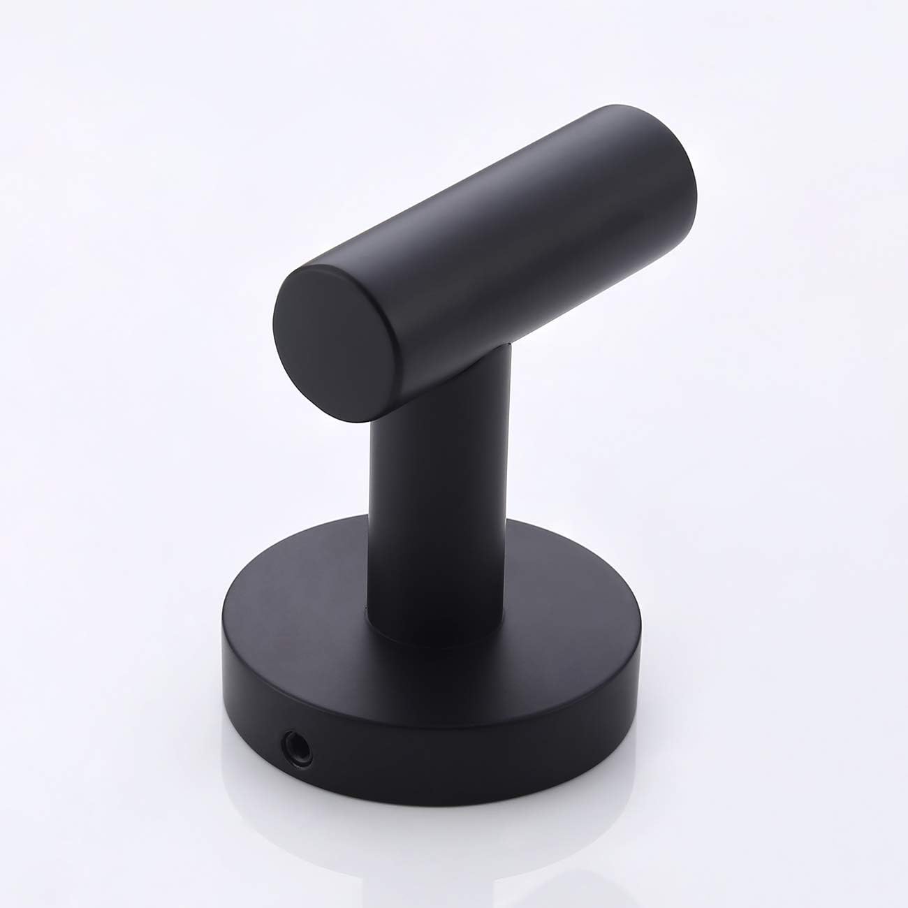 KES Bathroom Towel Hook No Drill Robe Hook Shower Kitchen Wall Hanging Hooks Wall Mount SUS 304 Stainless Steel Matt Black, A2164DG-BK - - 