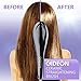 Gideon Professional Ceramic Heated Hair Brush Straightener Iron - Amazing Hair Straightener/Professional Quality Straight Hair in Minutes [UPGRADED]