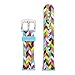 French Bull Pebble Watch Band - Condensed Ziggy -French Bull Designer Band for use with Pebble Time and Pebble Watch, Smartwatch Band