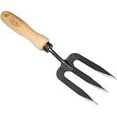 DeWit Small Garden Fork &ndash; Compact &amp; Durable Cultivator