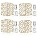 GDEAER 4 Pack Fairy Lights Christmas Decor 16.4 Ft 50 Led Battery Operated Christmas Lights with Remote Waterproof 8 Modes Twinkle Firefly String Lights for Party Bedroom Wedding Decorations primary