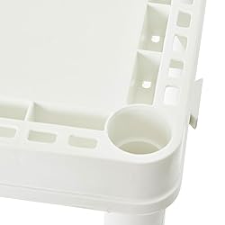Gracious Living 4 Shelf Fixed Height Solid Light