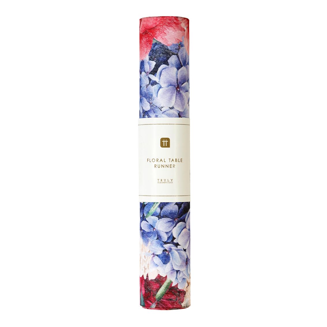 Talking Tables Truly Scrumptiis Floral Fabric Table Runner, Ideal for an Afternoon Tea Party Lunch, TRULYRUNNER