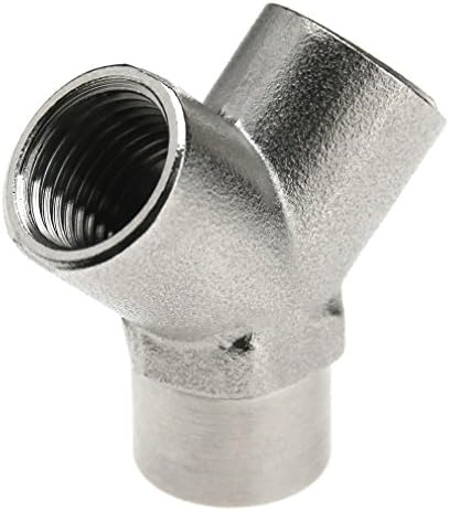 Copper 3 Way Y Air Line Connector 1/4 Inches Bsp Female Thread Hose Splitter