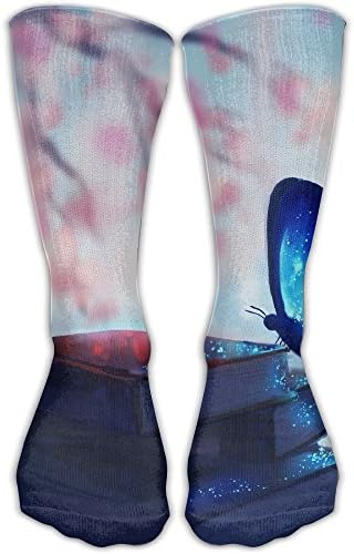 Women's Men's Classics Socks Butterfly Books Table Life Is Strange Athletic Stockings 30cm Long Sock One Size