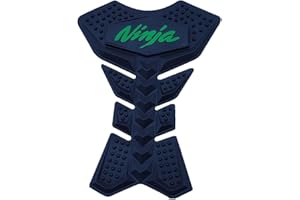 ZXXM Gas Tank Rubber Protector Pad Compatible with Kawasaki Ninja 400 Zx6r Zx10r H2r 650 Zx12r Zx14r 300 900 1000 250 750r 650r